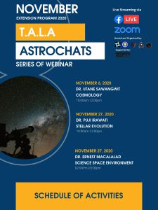 T.A.L.A Astrochats Series of Webinar