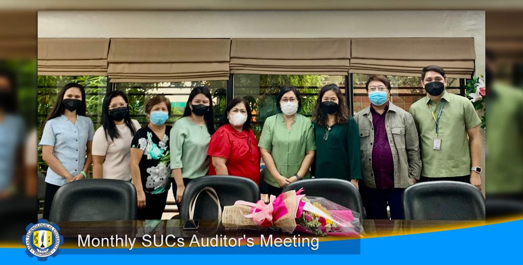 Monthly SUCs Auditor’s Meeting