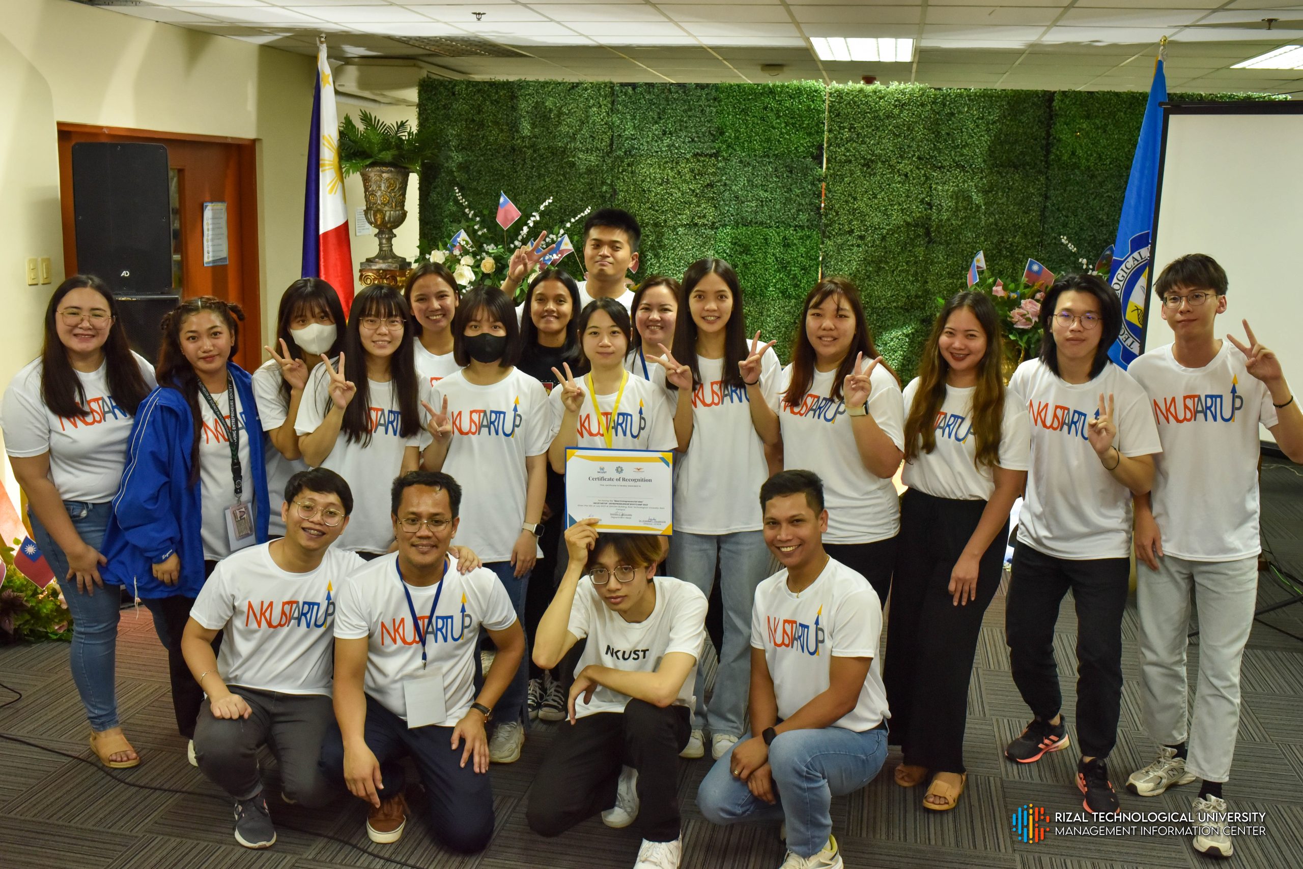 Read more about the article National Kaohsiung University of Science and Technology (NKUST) students from Taiwan Joined RTU’s Entrepreneurship Students at the NKUSTARTUP: Entrepreneurship Bootcamp”