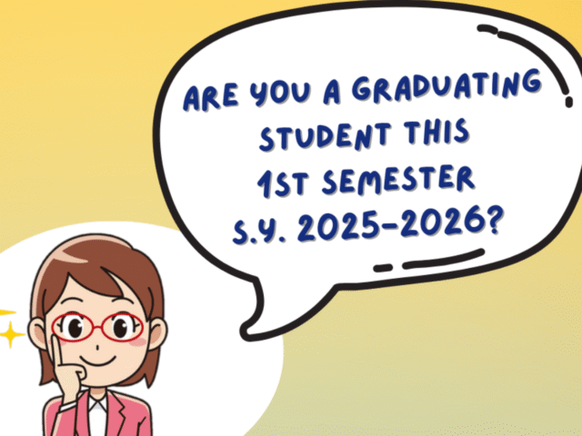 Online Application for Graduation for 1SEM 2025-2026